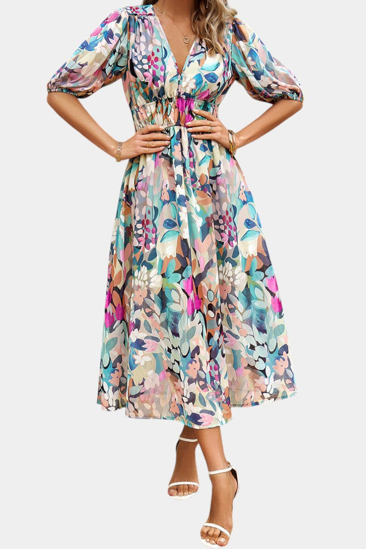 Ginessa | Floral Charm Summer Dress