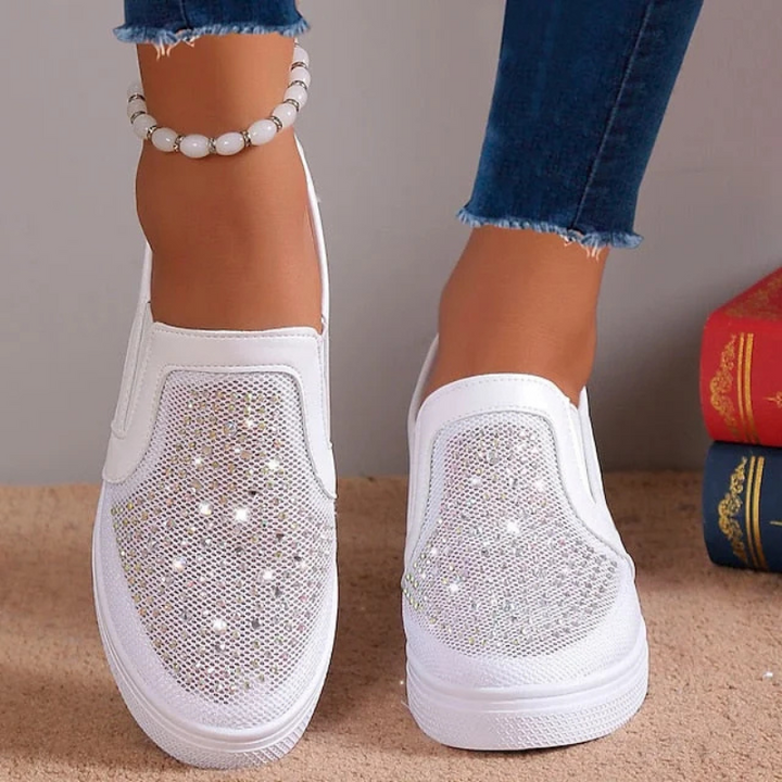 Nahlia | Chic Crystal Sneakers