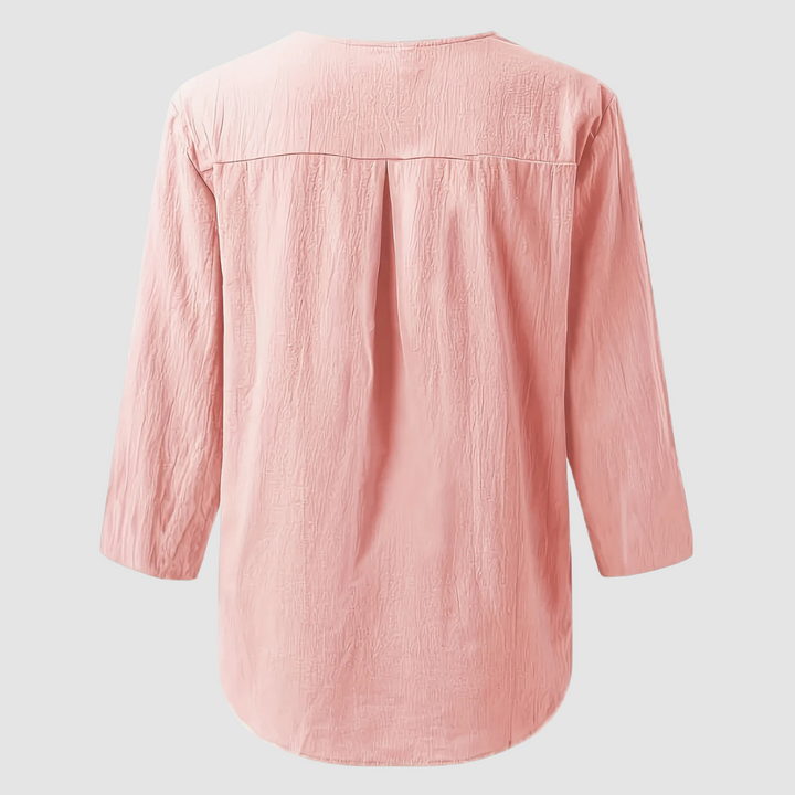 Amira | Elegant Button Blouse