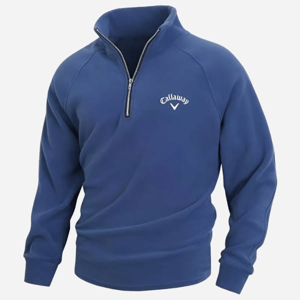 Callaway Heritage Cotton Half Zip Jumper