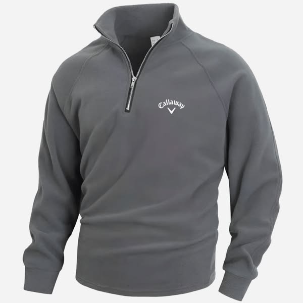 Callaway Heritage Cotton Half Zip Jumper