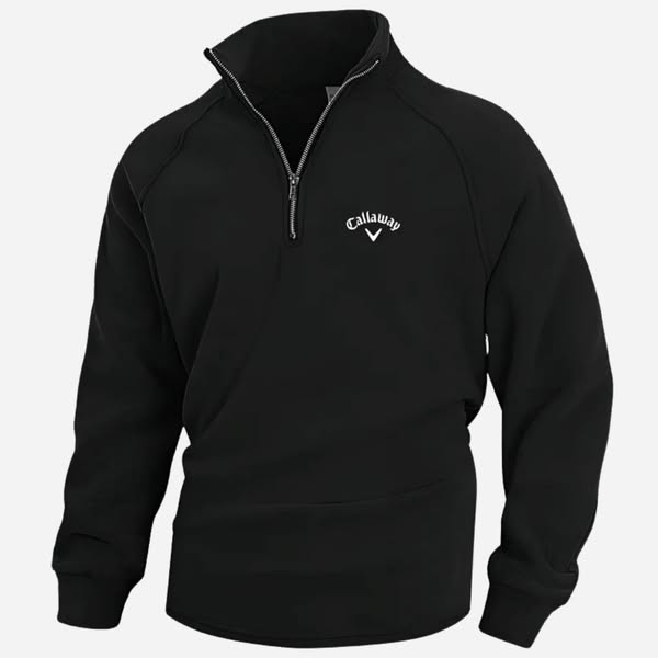 Callaway Heritage Cotton Half Zip Jumper