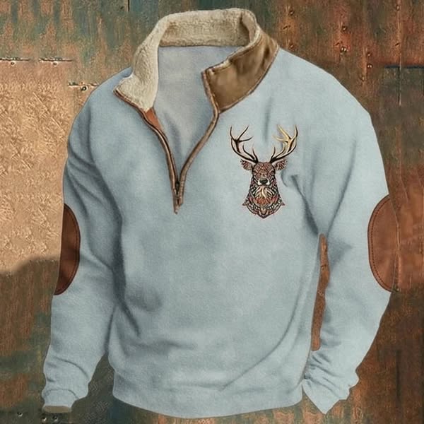 Johnston | Nordic Deer Sweater