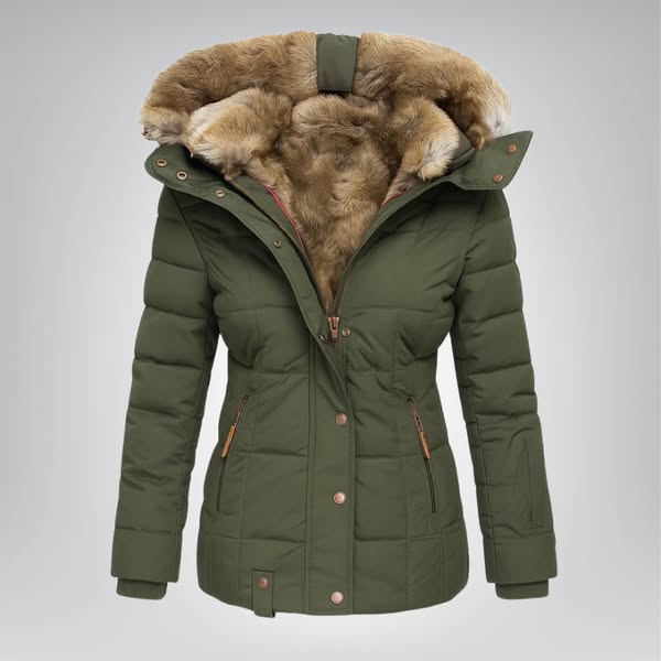 Anna | Winter coat with fur lining