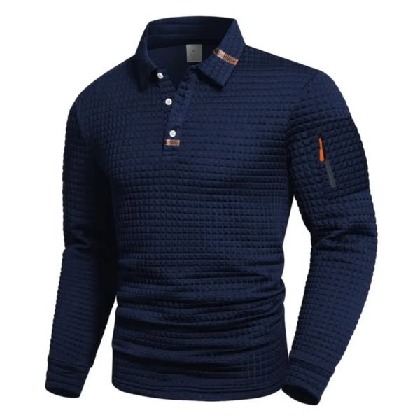 STEVEN - POLO SHIRT IN STRUCTURED FABRIC