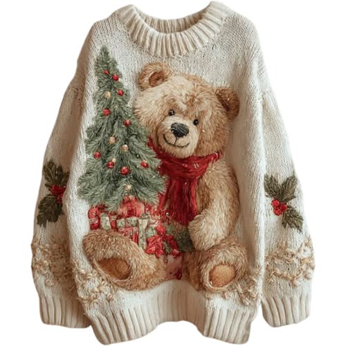 Elena – Christmas jumper with festive details