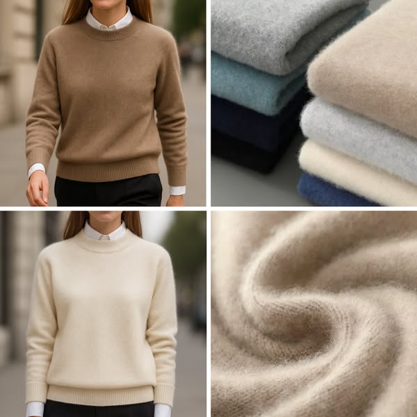 Eline | Elegant jumper with cashmere