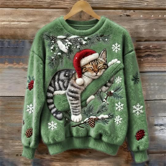 Junevale| Women's Soft Christmas Sweater