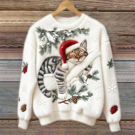 Junevale| Women's Soft Christmas Sweater