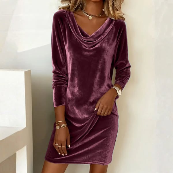 Luna | Velvet dress