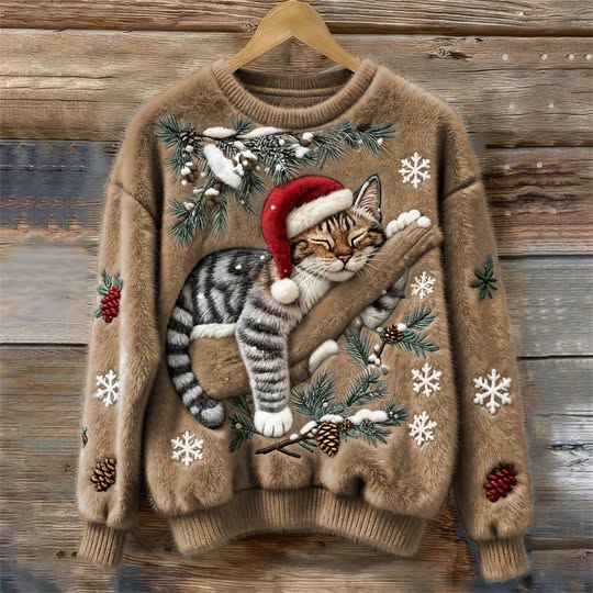 Junevale| Women's Soft Christmas Sweater