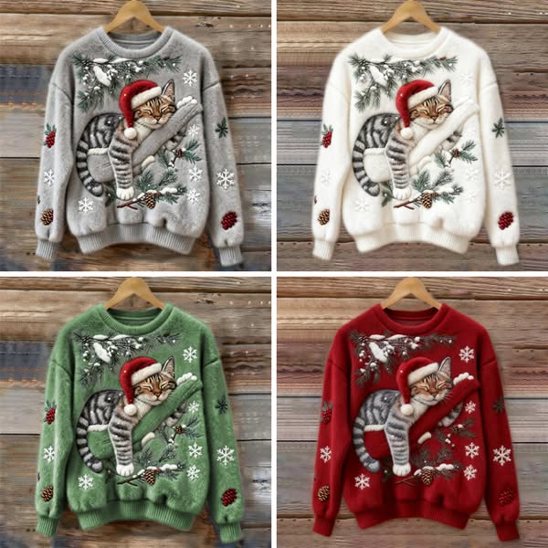 Junevale| Women's Soft Christmas Sweater