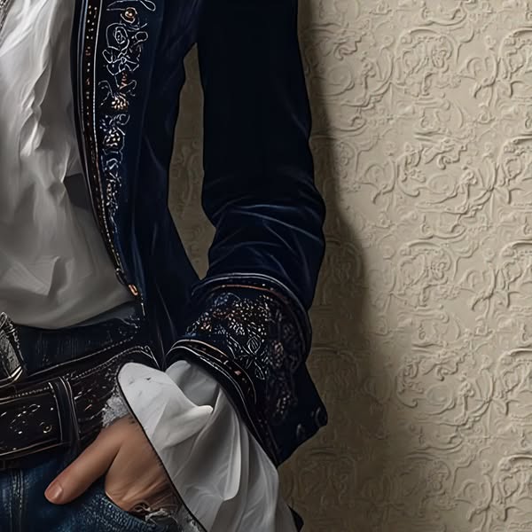 Jane | Elegant velvet jacket