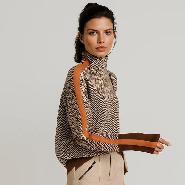 Victoria | High-neck jumper