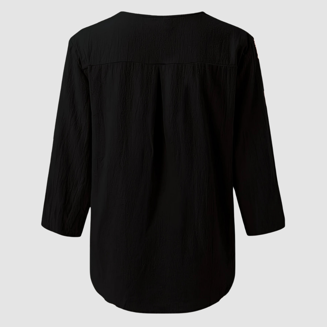 Amira | Elegant Button Blouse