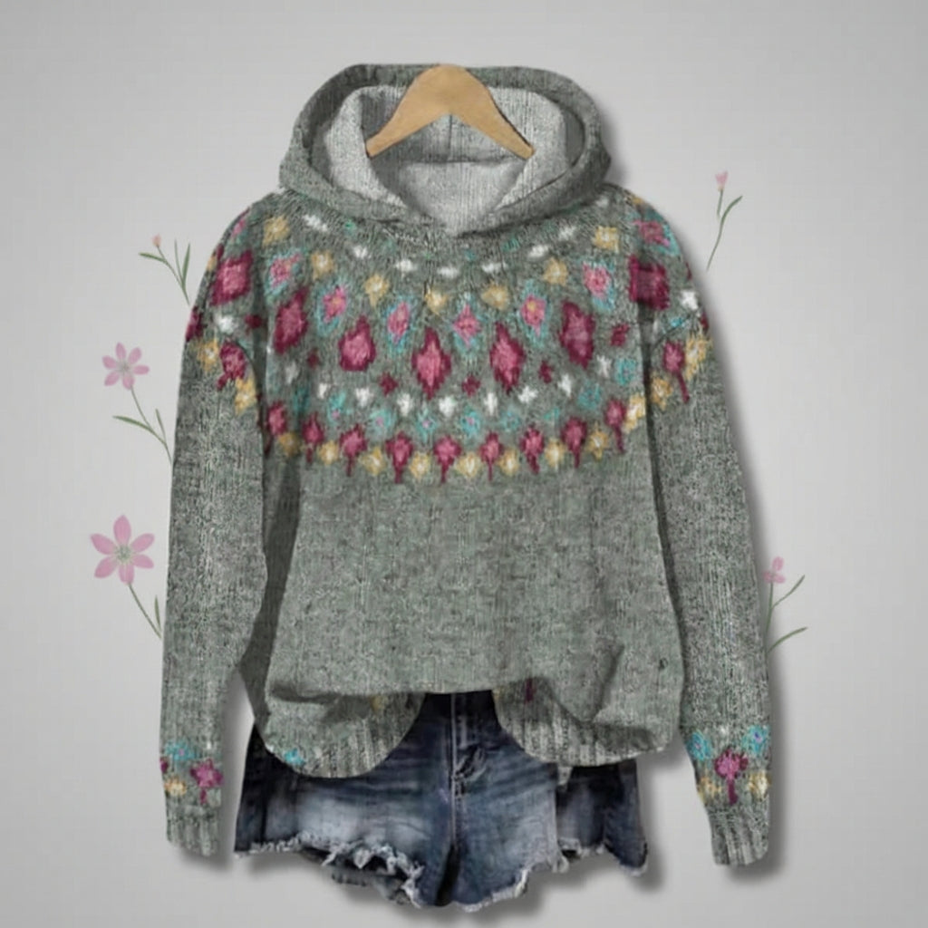 NOVA | COSY WARM NORDIC HOODIE