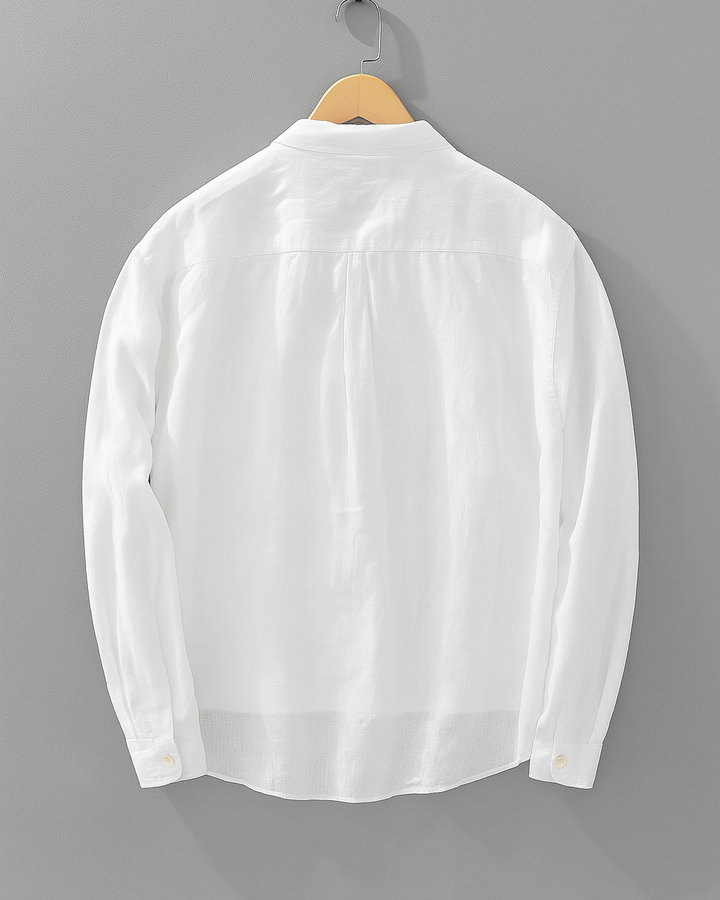 Ewan™ - Linen Popover Shirt