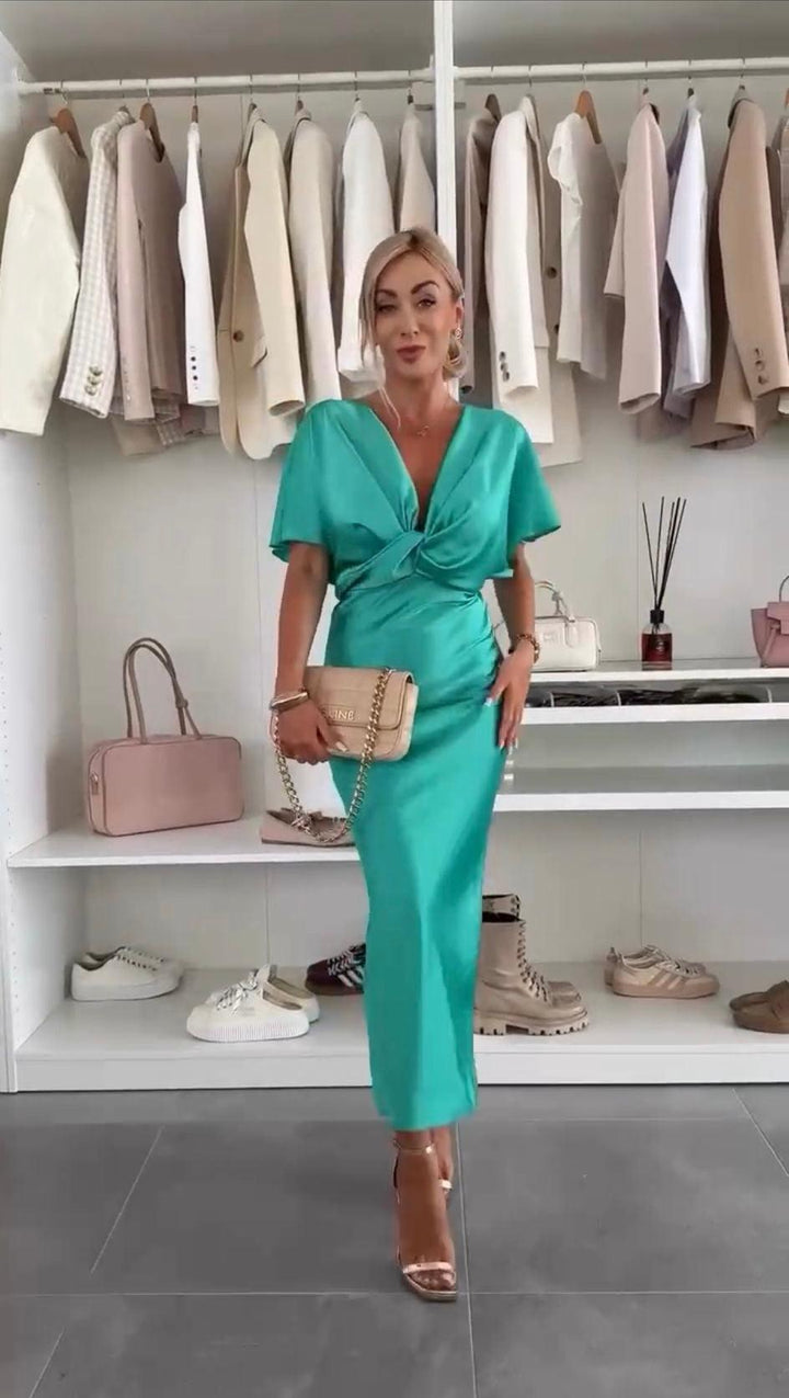 Valeria™ - Satin Dress