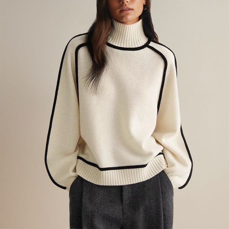 Misha | Sculpted Elegance Sweater